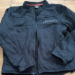 Harley-Davidson Men's Black Softshell Jacket